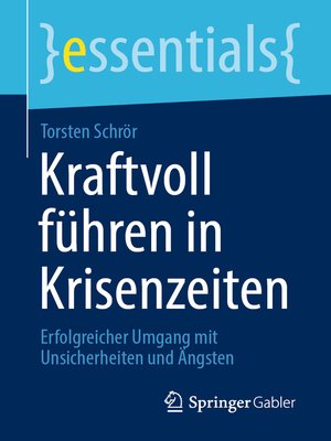 cover image of Kraftvoll führen in Krisenzeiten